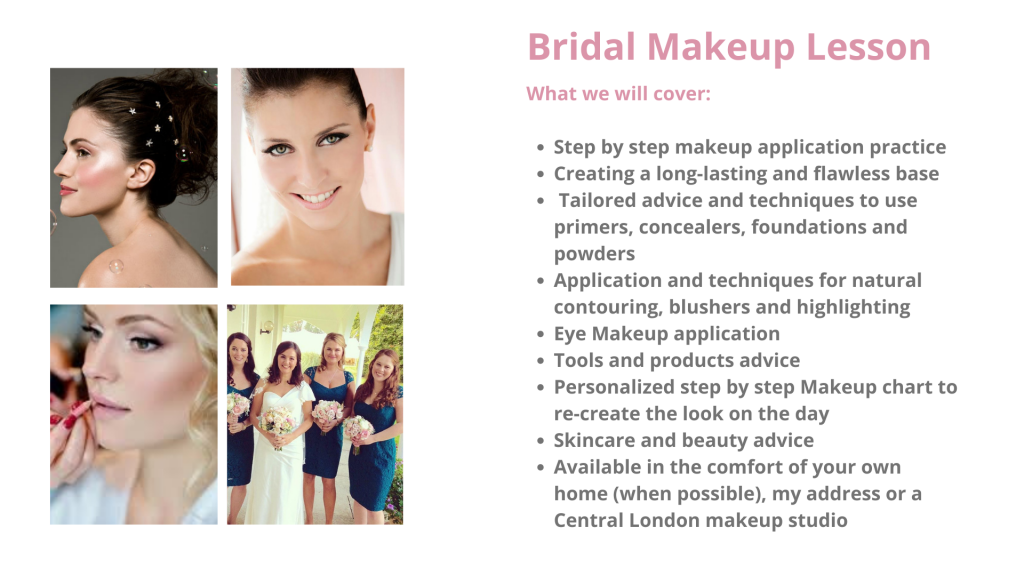 bridal makeup lesson