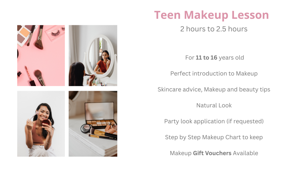 teen make up lesson